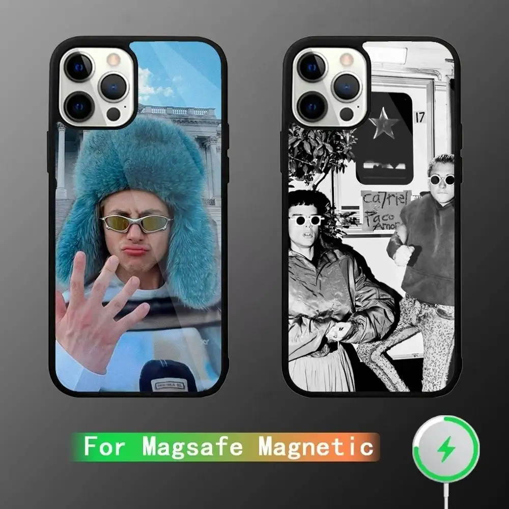 

Paco Amoroso Ca7riel Phone Case For iPhone 16,15,14,13,12,11,Pro,Max,Plus,Mini,SE New Magsafe Magnetic Wireless Charging