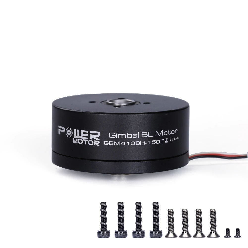 

iFlight iPower GM4108H-120T Gimbal Brushless Motor with 8mm Hollow Shaft Lidar Airborne Pod Turntable motor / UAV pod motor