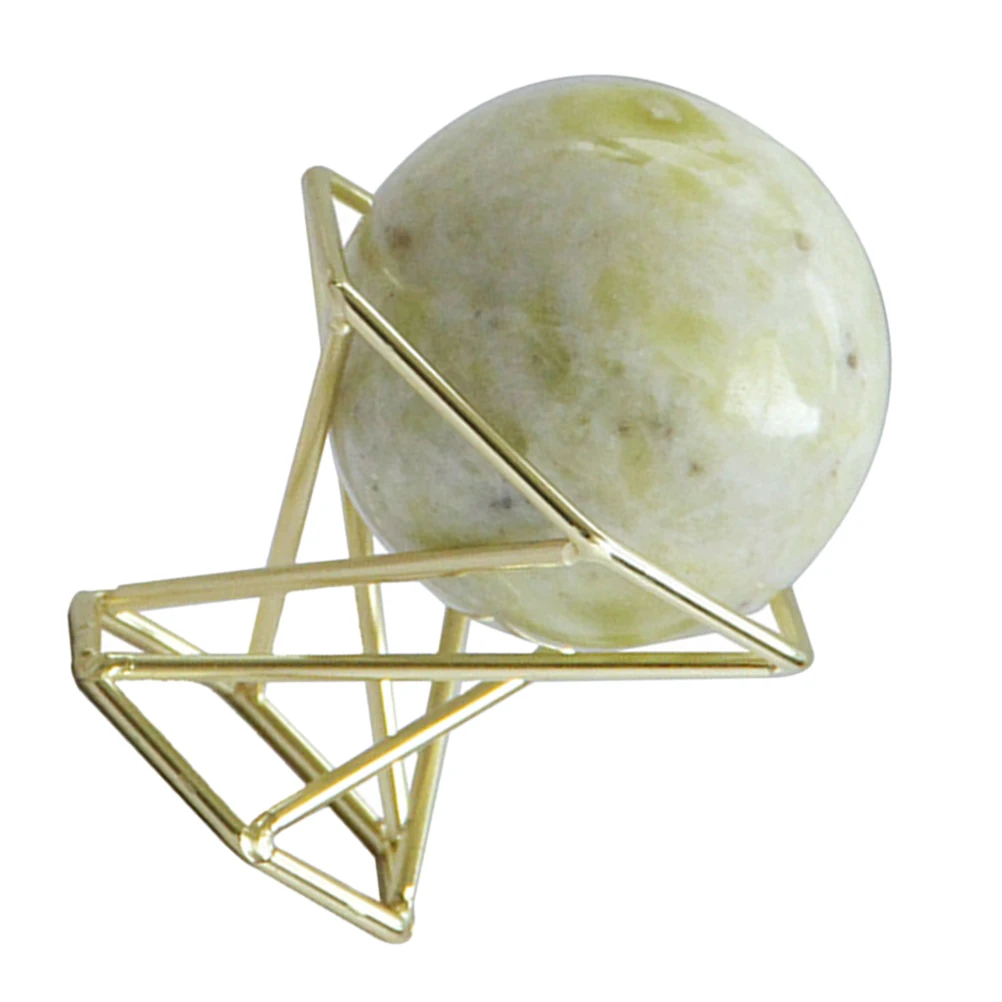 

Moon Stone Ornaments Marble Decor Desktop Metal Small Size Light Weight Storage Holder Living Room Office Table Adornment Party
