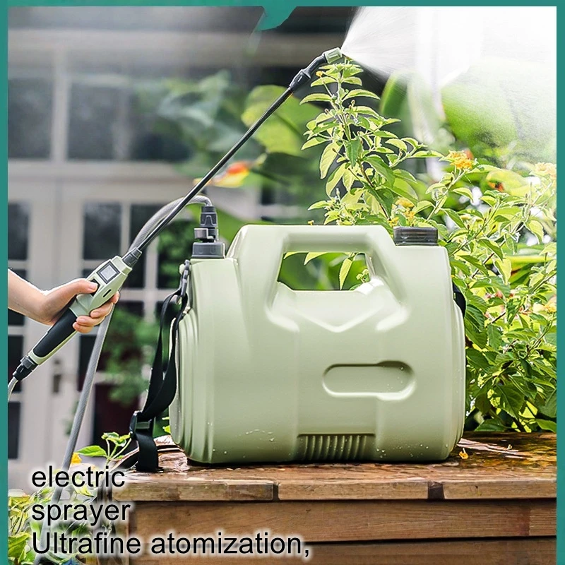 Electric flower watering spray household portable rechargeable detachable 5L spray