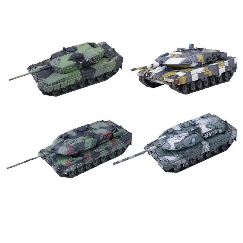 Ustar UA60025~28 Assembly Tank Model 1/144 Scale Leopard 2 Series Main Battle Tank Model Kits for Model Hobby DIY Toys