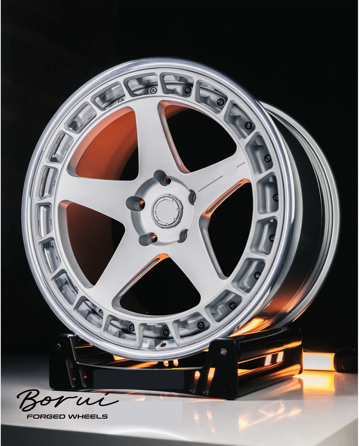 Custom 22 Inch Forged Bronze Alloy Wheel 2-Piece 5x112 For BMW G30 For F30 For F10 High Performance Rims