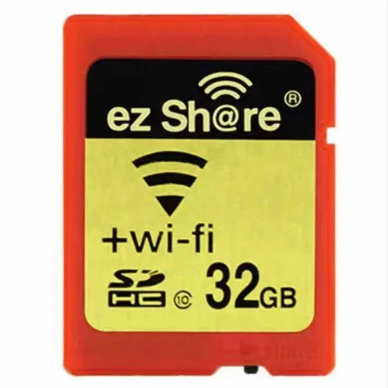 Оригинальная беспроводная связь EZ, SD Wi-Fi, 32 ГБ, 16 ГБ, класс 10, 64 г, 128 г для карт Canon/nikon/sony, бесплатный кард-ридер