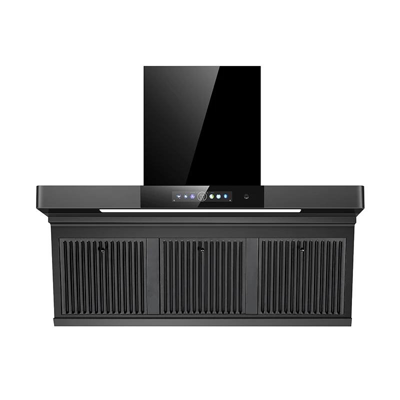 الأجهزة المنزلية المطبخ شفط كبير الجانب العلوي شفط مزدوج شفاط المطبخ 7 على شكل شفاط المطبخ منخفضة الضوضاء مع مفتاح اللمس