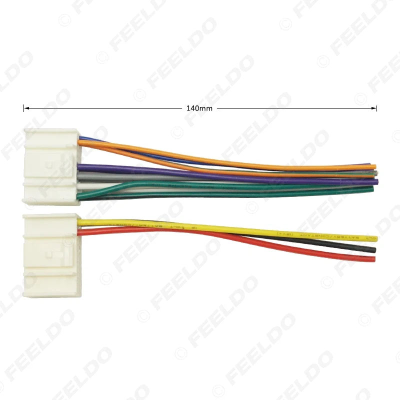 Car Radio Audio Power Wire Harness Adapter For KIA K2/K3/K5/Sportage R Hyundai IX35/Tucson ISO CD Power Cable