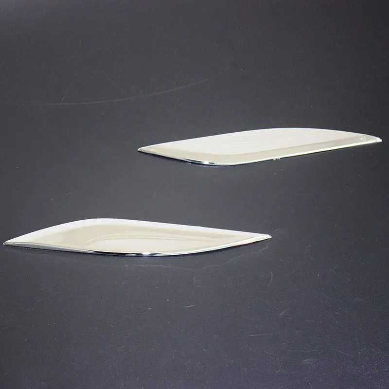 Car Chrome Side Vent Trim Decorative For Toyota Fortuner SW4 2015 2016 2017 2018 2019 2020 Accessories