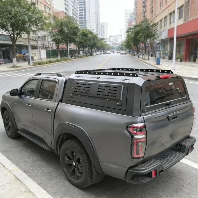 Top Quality Hot-Selling Mangane Steel Hinged Manual Waterproof Tailbox F0 .Ft 4X4 Pickup Truck