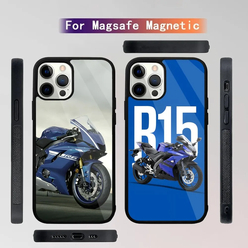 Sport Y-Yamahaes-S Cool Motorrad Phone Case For iPhone 16,15,14,13,12,11,Plus,Pro,Max Mini Magsafe Magnetic Wireless Charging