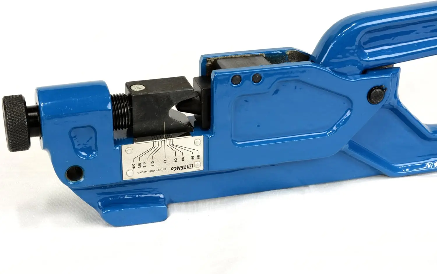 Imagem -02 - Recuo Bateria Elétrica Terminal Cabo Fio Lug Crimper Ferramenta Th00128 Awg 0000 Awg4 0