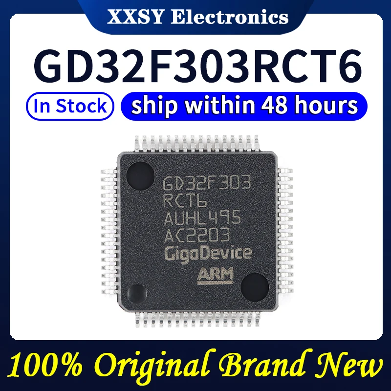 GD32F303RCT6 LQFP64, alta calidad, 100% Original, nuevo