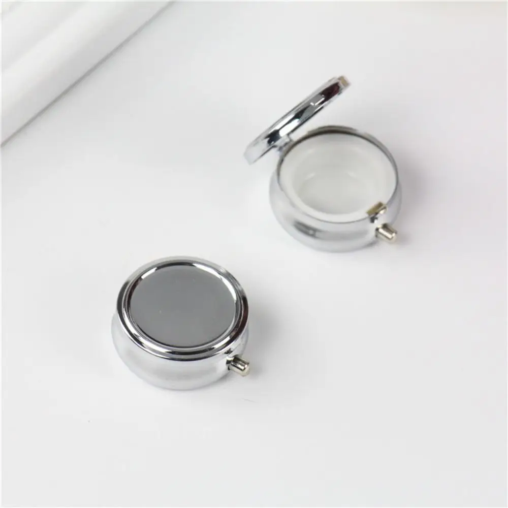 Portable Mini Detachable Tin Jar Container Refillable Bottles Box Candle Jars Medicine Box Pill Jewelry Storage Box