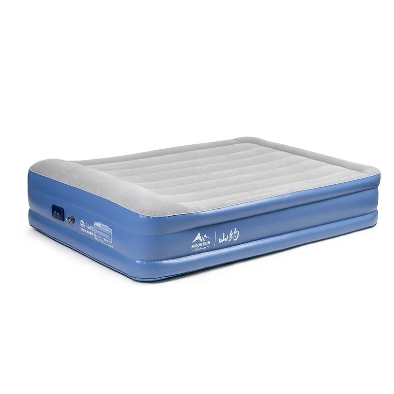 Household air mattress double portable outdoor inflatable sheet human thickened folding automatic inflatable bed