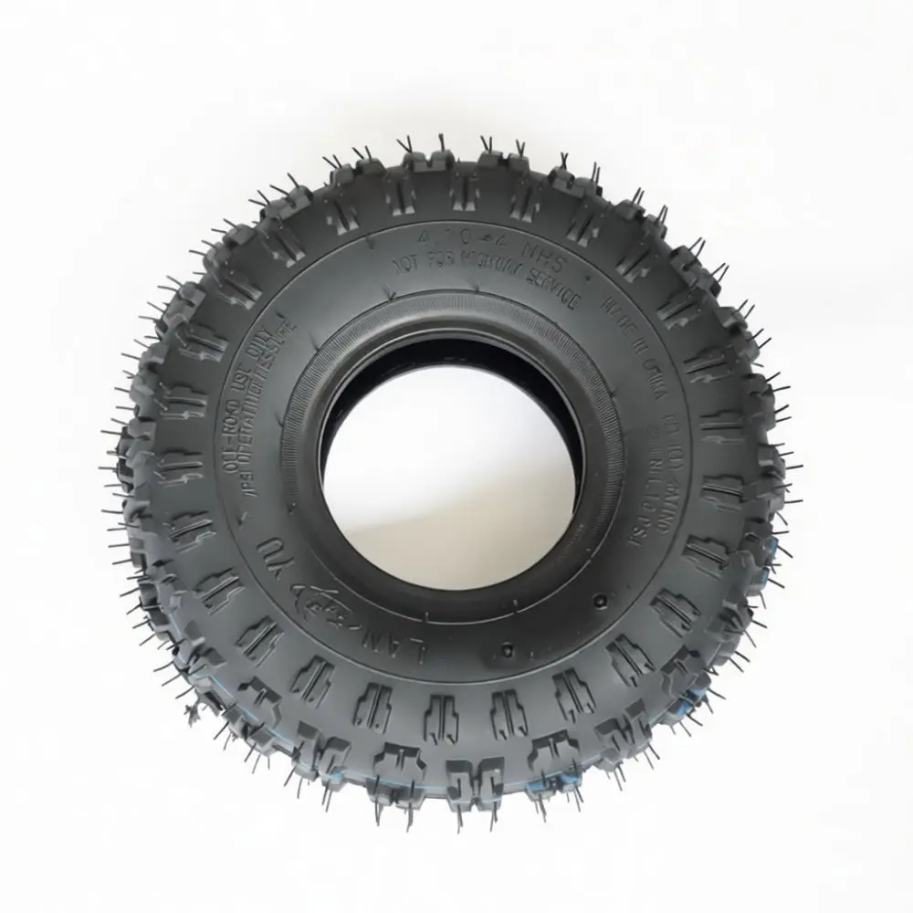 4.10 3.50 4 Pneumatic Rubber Tire Set For Garden Hand Truck Trolley Utility Cart Inflatable Wheel Replacement Parts