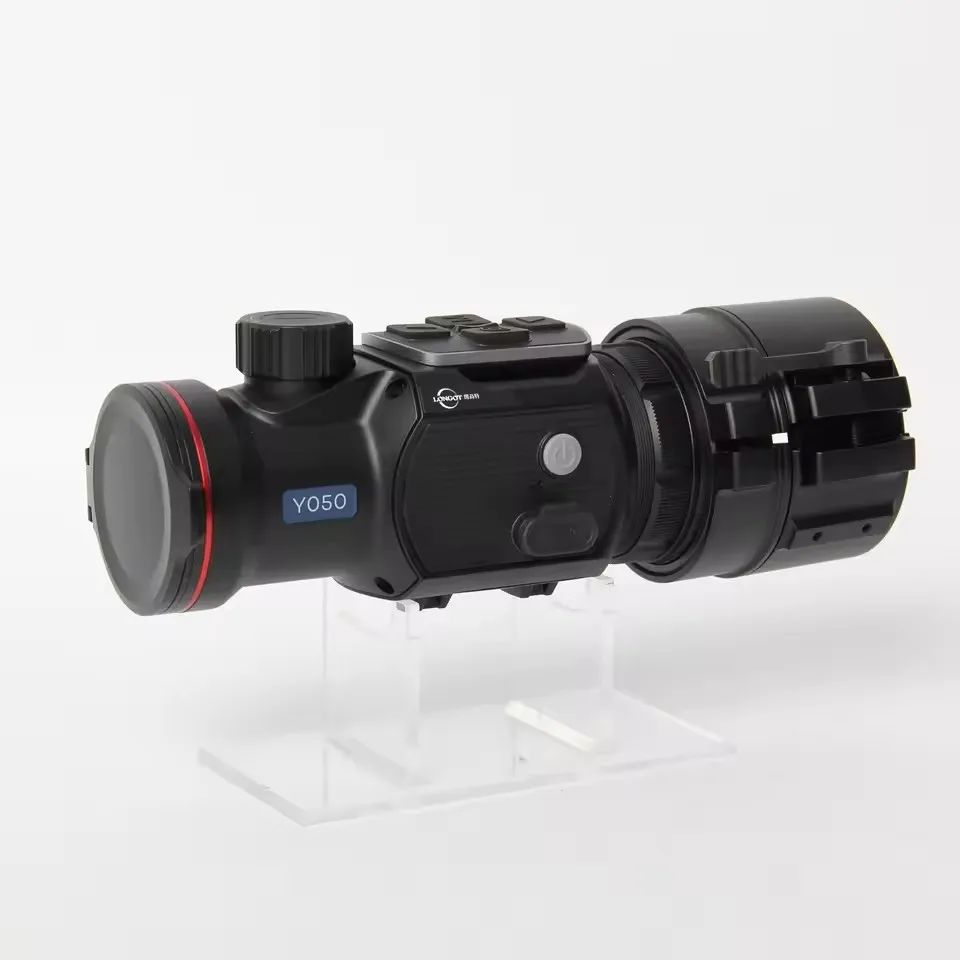 LONGOT Y050 Monocular Thermal Imaging 2600m Long Range Hot Detection for Hunting Crosshair Aim Sight Front Add on Thermal Scope
