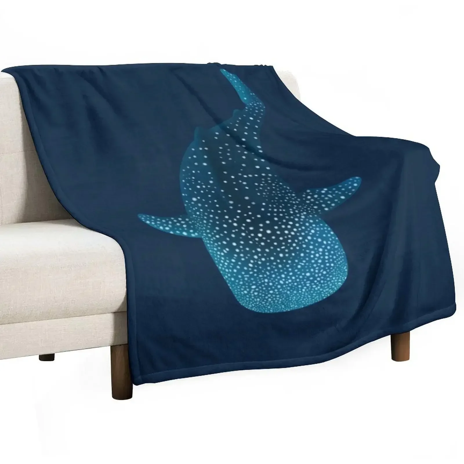 

Whale Shark Marine Life Throw Blanket Decoratives Luxury St Blankets