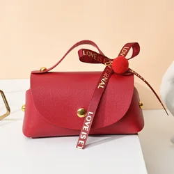 1pcs Leather Gift Bags Bow Ribbon Packaging Bag Wedding Favour Distributions Bags Baby Birth Candy Packaging Box Mini Handbag