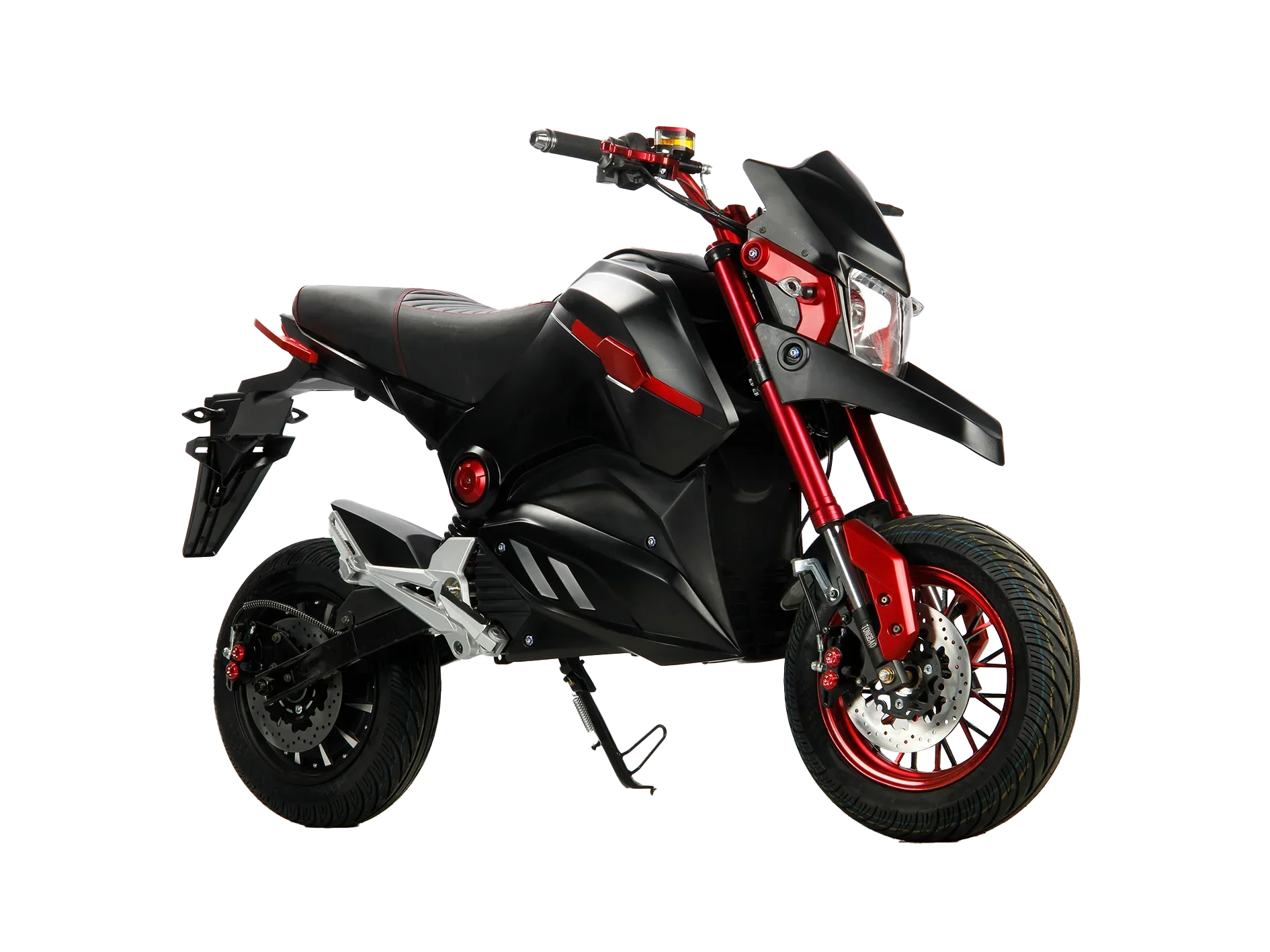 Super Power 2000W Electric Motorcycle High-Speed 2-Wheel Racing Motorcycles with Digital Display Racks