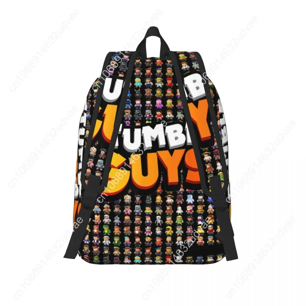 Stumbleguys Funny Game Backpack for Preschool Kindergarten School Student Videogame Bookbag Boy Girl Kids Canvas Daypack Travel