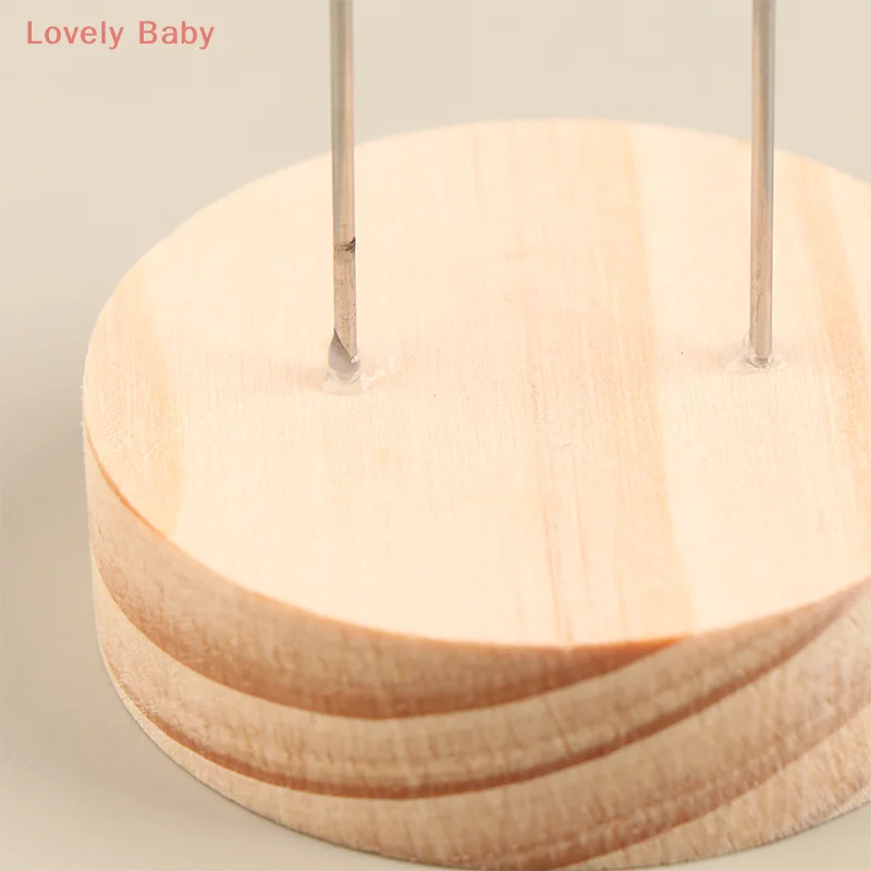 【BBS】Display Stand Holder Crochet Stands Rack Support Storage Base Wooden Figure Animal Action Suppprt Base