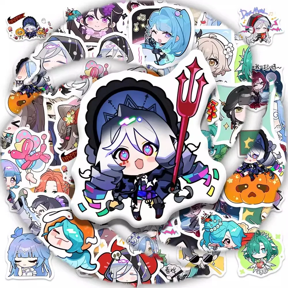 10/90 Uds juego camino a ninguna parte figura Kokuriko pegatinas versión Q calcomanías para ordenador portátil equipaje teléfono casco decoración