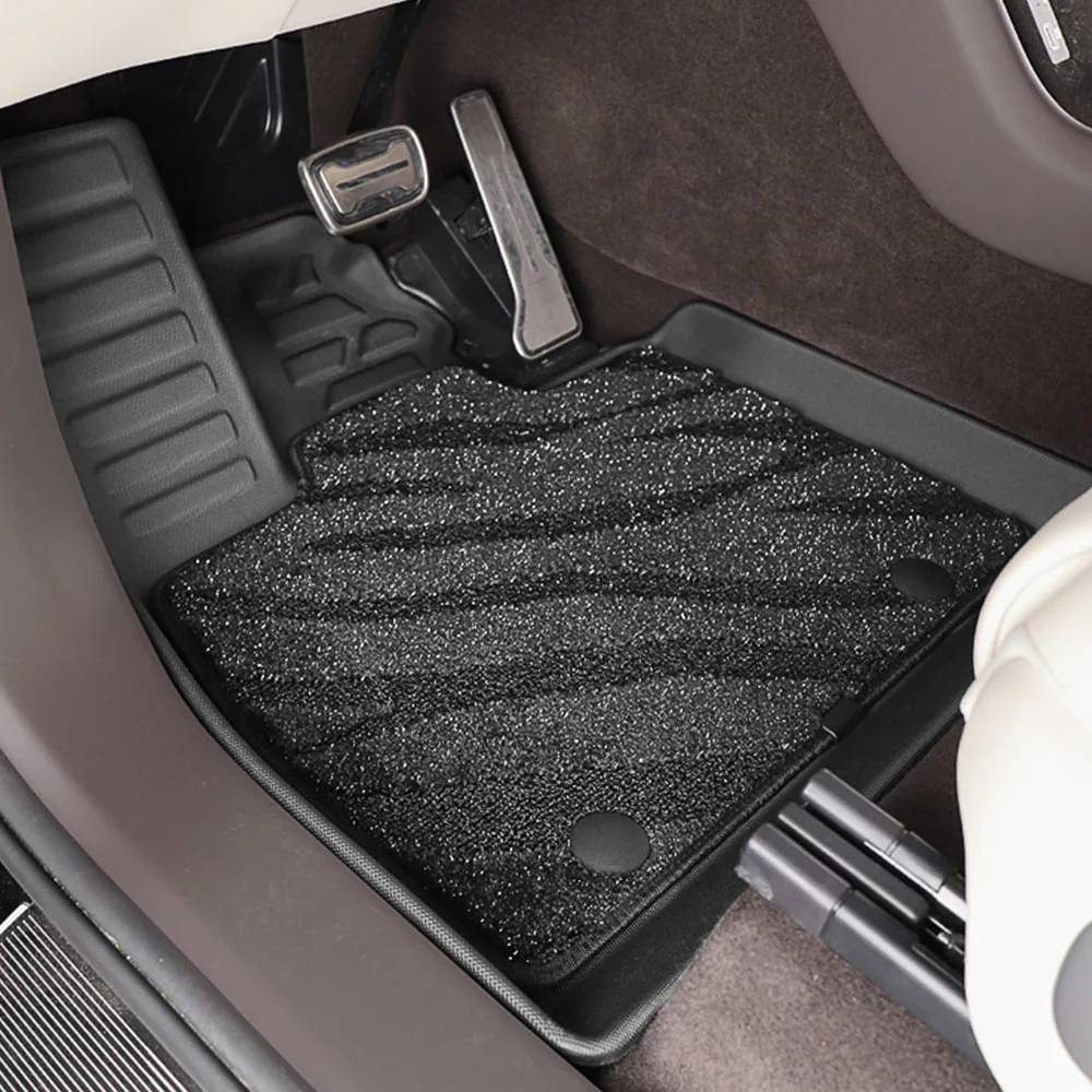

For Denza N9 Full Surround TPE Floor Mats Interior Modification Products Special Starry Sky Blankets Double-layer Floor Mats