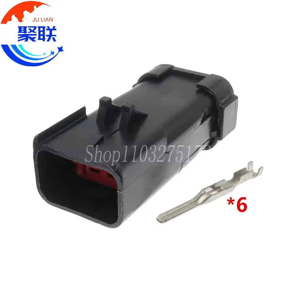 1Set 6Pin 54200612 54200608 Car Electric Gas Pump Plug for Buick Chevrolet Auto Waterproof Wire Connector