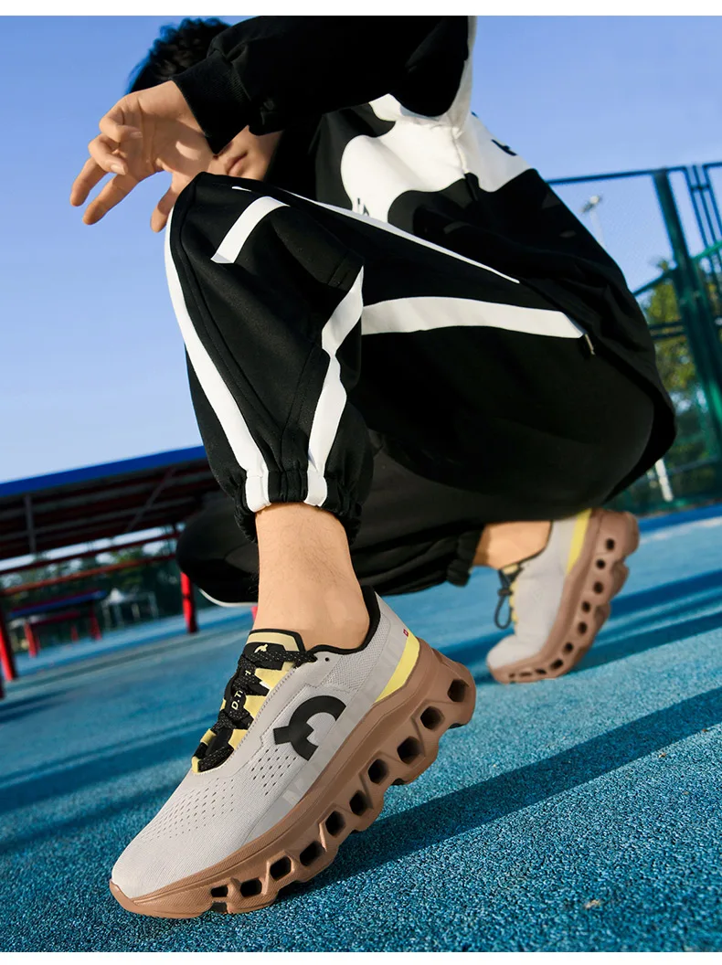 Herren-Sportschuhe, luxuriöse Freizeitsneaker, atmungsaktive Laufschuhe, leichte Sommerschuhe mit Plateausohle, modische Basketball- und Freizeitschuhe für Herren. – Detail 23