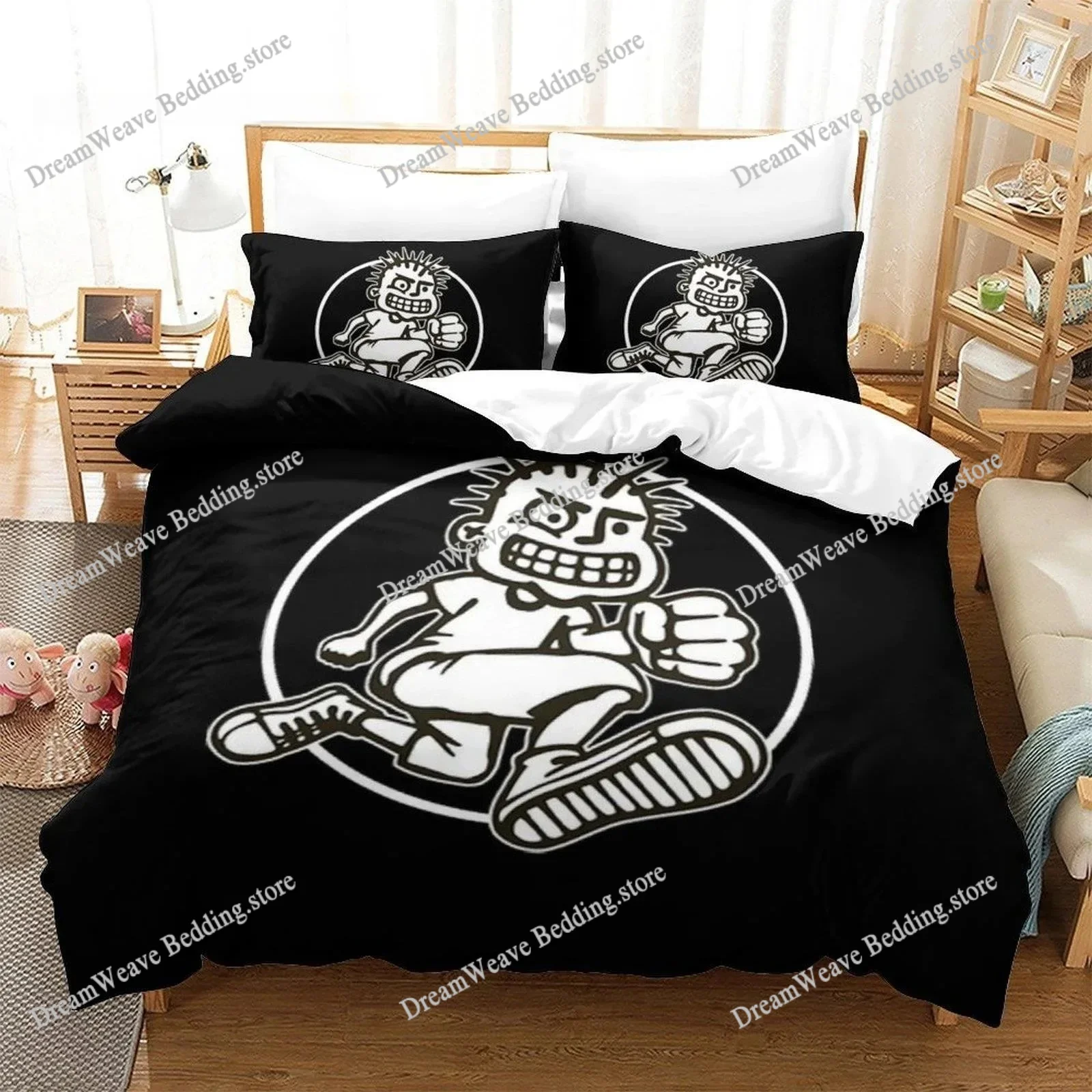 3D Printed Rock Music Mxpx Bedding Set Single Twin Full Queen King Size Bed Set Adult Boy Bedroom Duvet Cover Sets Home Textiles