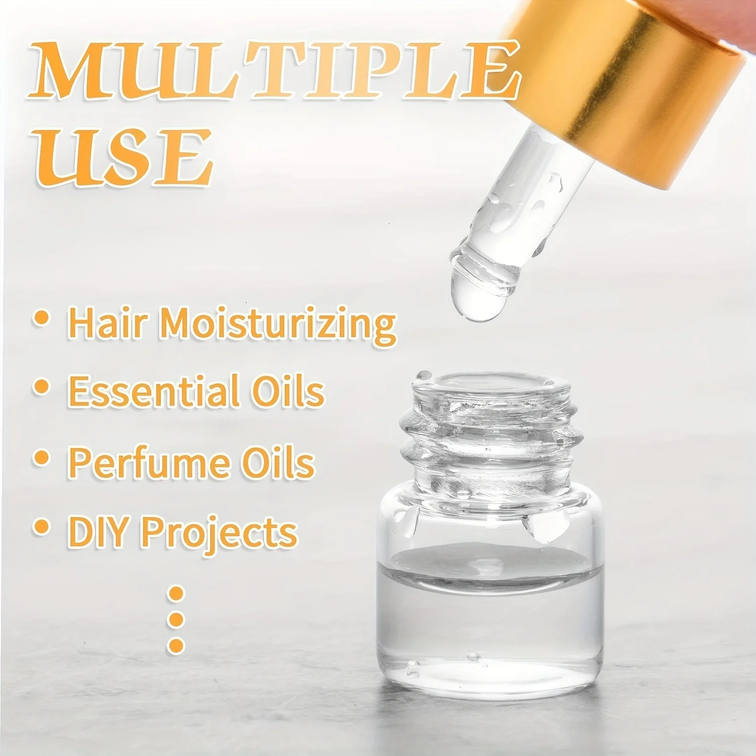 20 Clear Glass Dropper Bottles, Mini Essential Oil Dropper Bottles,Travel-Friendly Essential Oils, Perfumes And Cosmetic Liquids