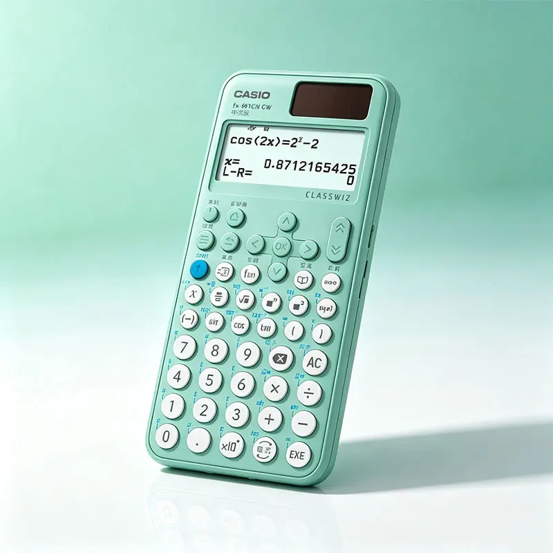 Casio FX-991CN CW/FX-999CN CW/DH-14/AX-12B/MX-120B: een eenvoudige en geavanceerde wetenschappelijke rekenmachine voor het analyseren van bedrijfsrapporten.
