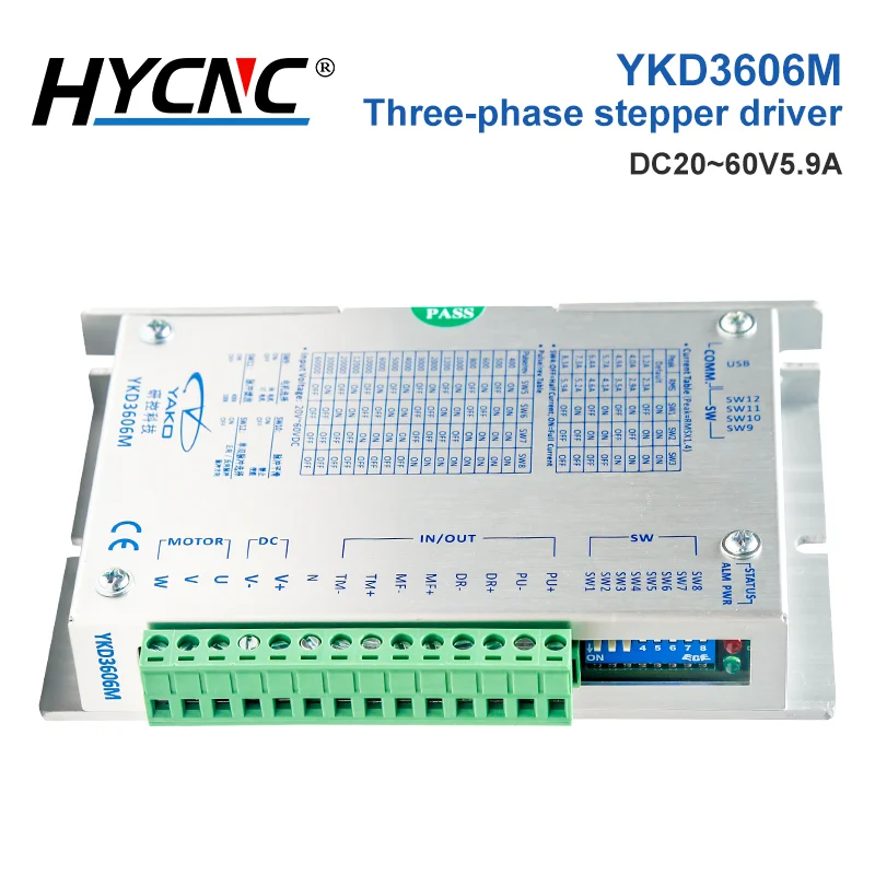 Servo motor driver YAKOTEC YKD3606M stepper motor controller can be used in laser cutting machine and other equipment