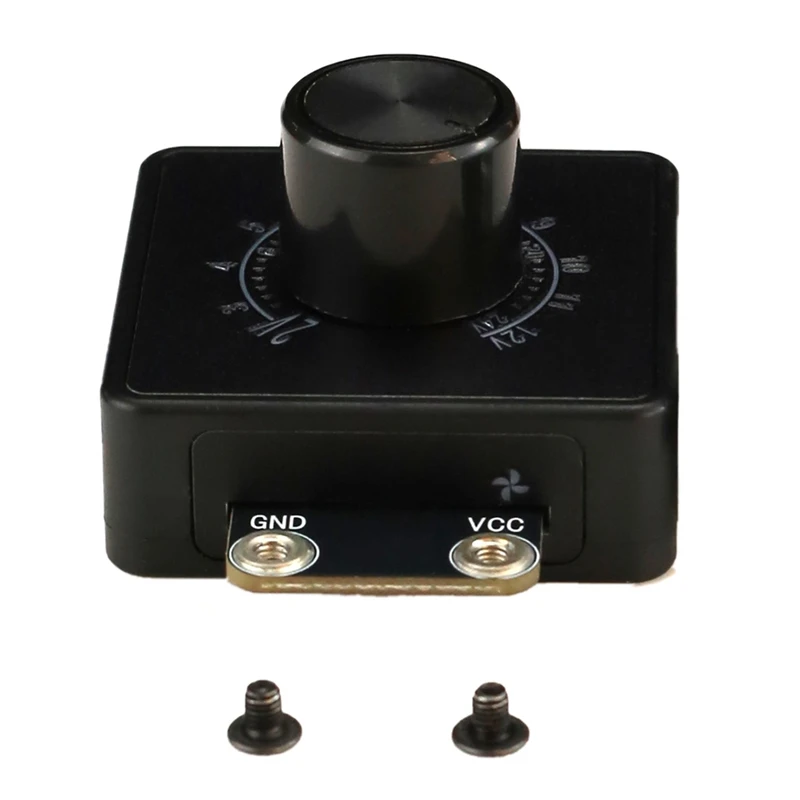 2/3/4Pin Wire Fan DC Speed Regulator 12V24V Heat Dissipation DIY Computer Water Cooling Pump Step-Down Hub Module D-AC17