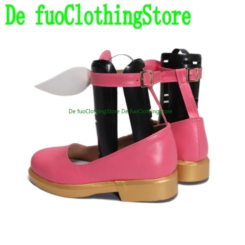 Defuo Project Sekai 3rd الذكرى Hoshino Emu تأثيري أحذية إيقاع لعبة أنيمي ألعاب الهالوين ازياء الدعائم الحفلات الأحذية