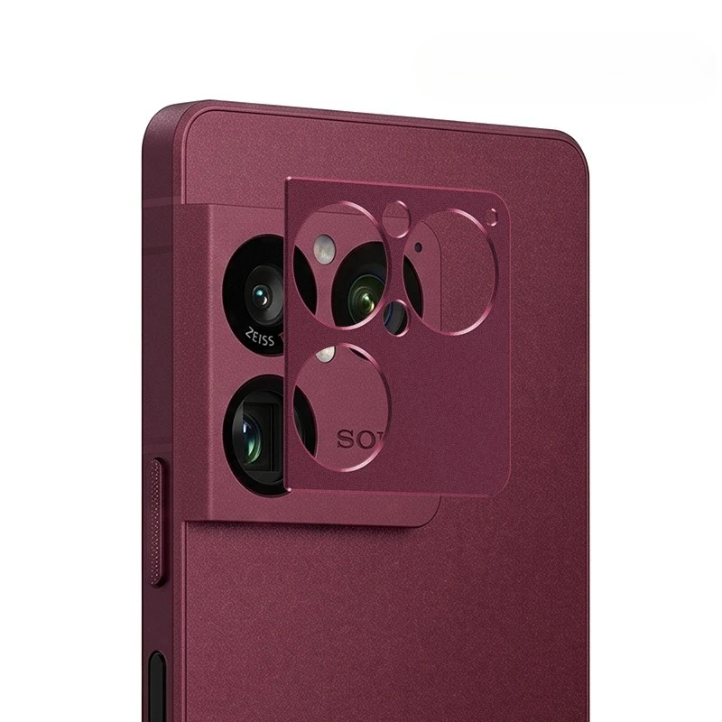 

For Sony Xperia 1 VIII Metal Aluminum Camera Lens Protector Camera Hollow Lens Ring Film Cover Case For Sony Xperia1-VIII