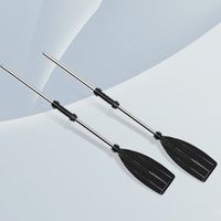 Aluminum Alloy Kayak Paddles Thicken Anti-twist Design Canoe Oars Portable Durable Fishing Boat Pulp Boating Accessories