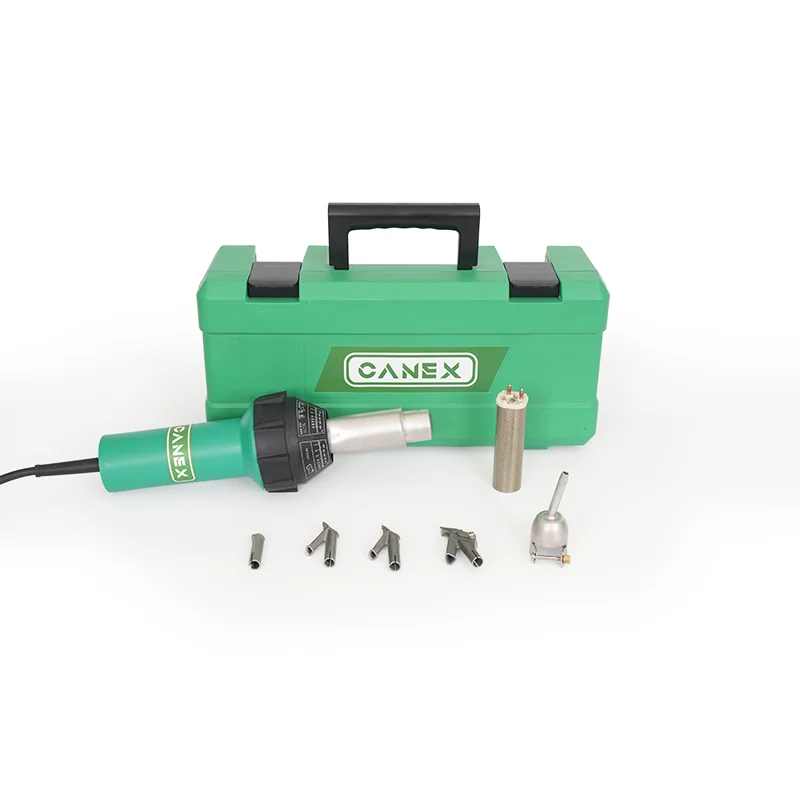 Hot Air Heat Gun CX1600S Welding PE Pipe Gemembrane Sheet Hot AIr Welder for PVC Floors and Tarpaulin Banner