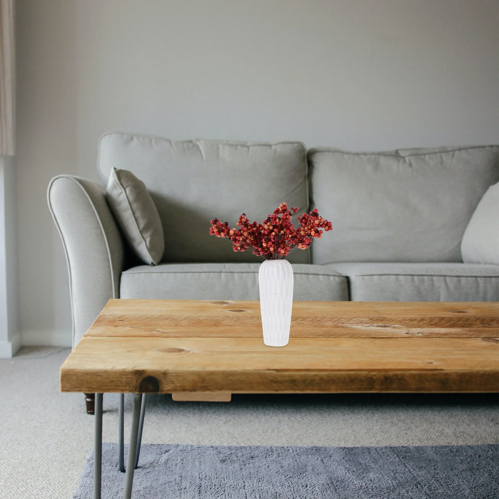 

12Pcs Christmas Berry Picks Festive Decoration DIY Fun Perfect Size for Wreath Tree Decorations Christmas Berry Stems