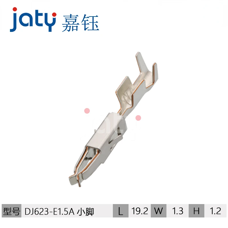 JATY 100pcs 964261-2 Automotive Fuel Injector Female Terminal DJ623-E1.5A