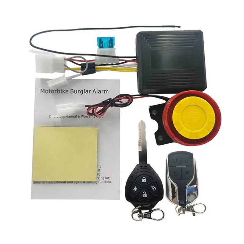 

【THANKSGIVING DAY】Motorcycle Device DC12V Motorcycle Anti Theft Remote Control Supports Turning On Hazard Lights