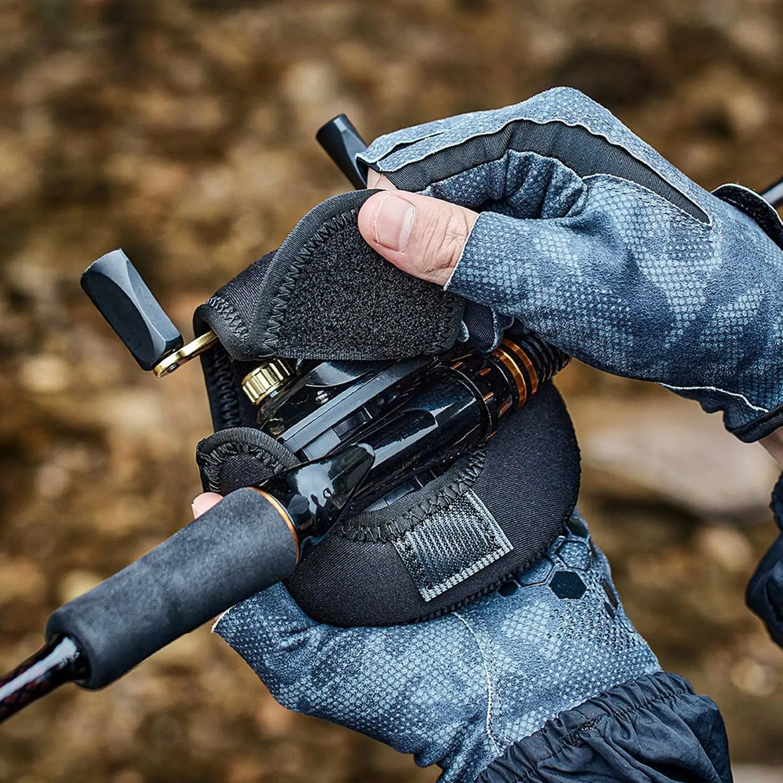 

NEW Fishing Reel Cover Waterproof & Shockproof Storage Case Thick Neoprene Protection For Saltwater Freshwater Fishing