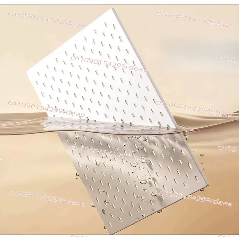 Metal hole plate non-punching aluminum alloy wall thickened shelf stainless steel magnetic wall