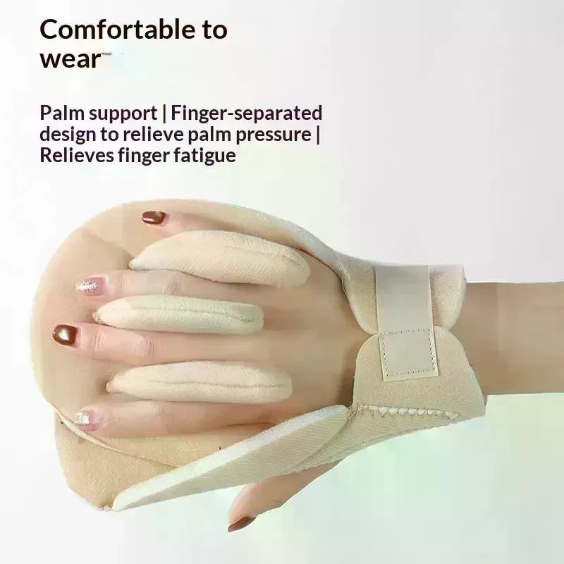 1/2PCS Hand Brace Support Model Built-in Finger Separator Orthopedic Wrist Rest Arthritis Rehabilitation Pad