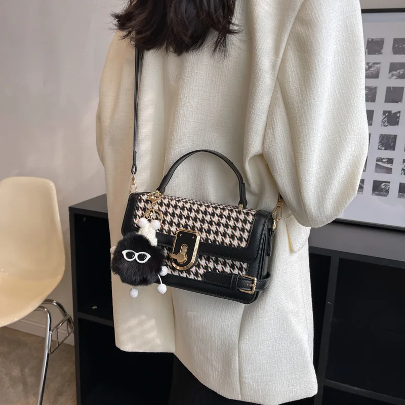 Women bag  2022 New Rhombus Female Bag  Plaid Bag Korean Fashion Designer Luxury Shoulder Slung Small Square Bag