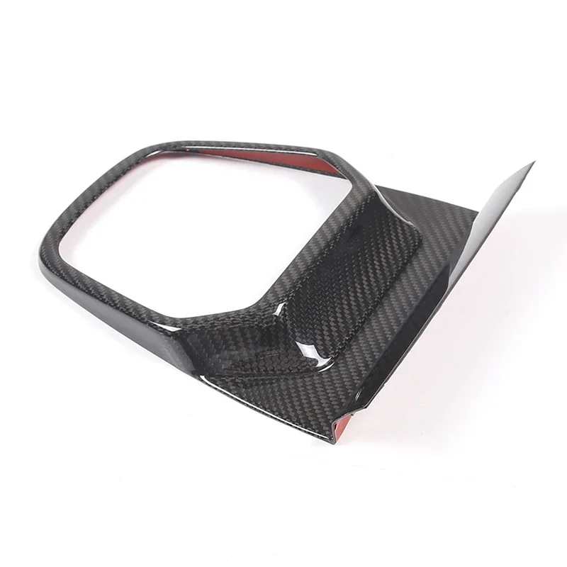 For Toyota 86 for Subaru BRZ 2022-23 Real Carbon Fiber Car Gear Shift Panel Frame Cover Trim Car Accessories(automatic Version)