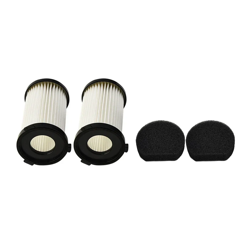 4 Pcs Filters & 4 Pcs Sponges For Cecotec For Conga Thunderbrush 520 550 560 E For Handyforce 2761 2759 Vacuum Cleaner