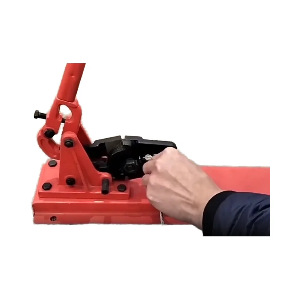 Marine 24 Inch Bench Hand Swager Mount Swaging Tool Crimping Press Cable Ferrule Sleeve Die Set Cutter Plier Yacht Boat Hardware