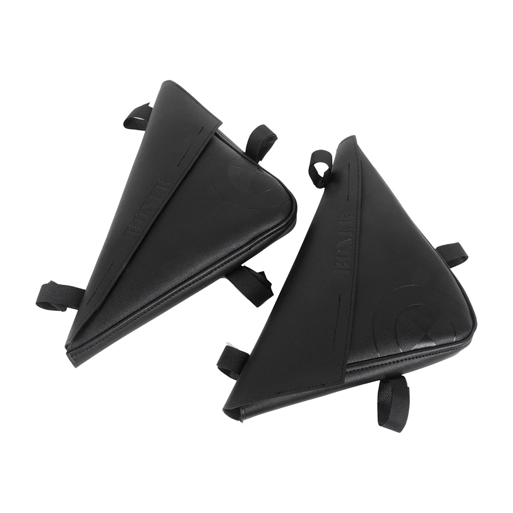 

1 пара новых мотоциклетных боковых чемоданов, черная седельная сумка, комплект для BMW K-Series K100 K75 Cafe Racer