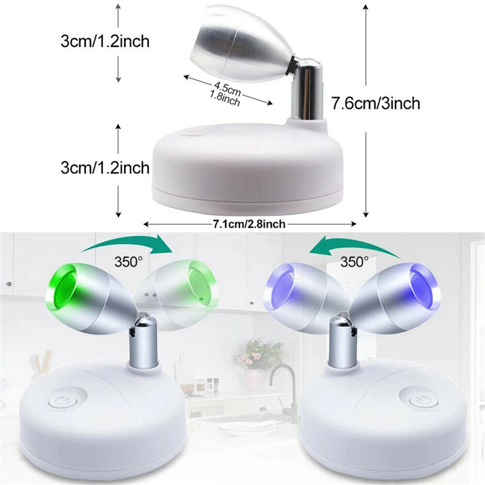 LED 무선 스포트라이트, 타이밍 기능이 있는 RGB 스폿 램프, 각도 조절 리모컨, 13 색, 3 가지 디밍 모드