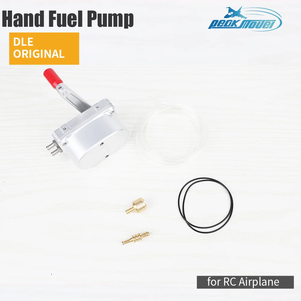 DLE Hand Fuel Pump High Flow Metal Gear Oil Pump for RC Airplane model Aircraft Drone