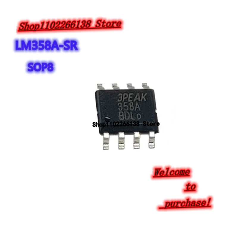 10PCS LM358A-SR 358A SOP-8